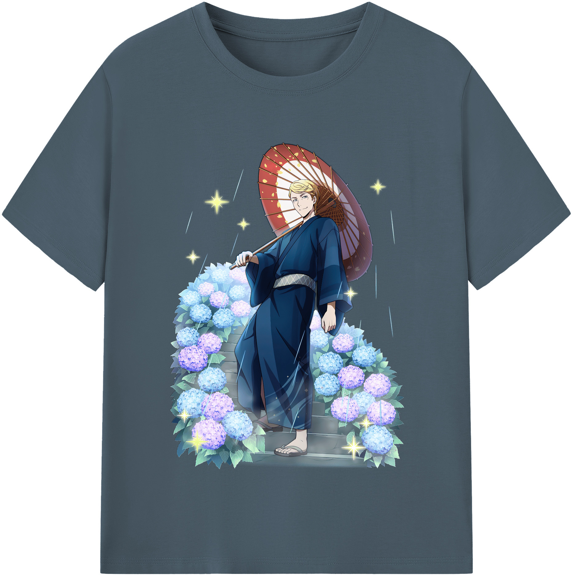 （画像用） 文豪ストレイドッグス Bungo Stray Dogs 綿100％半袖Tシャツ（フロントプリント）